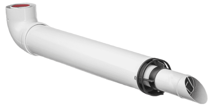 В чем достоинства и недостатки коаксиальных дымоходов - 95 фото