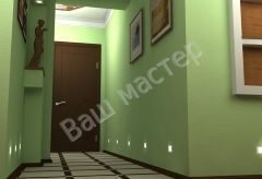 покрашенные стены 1