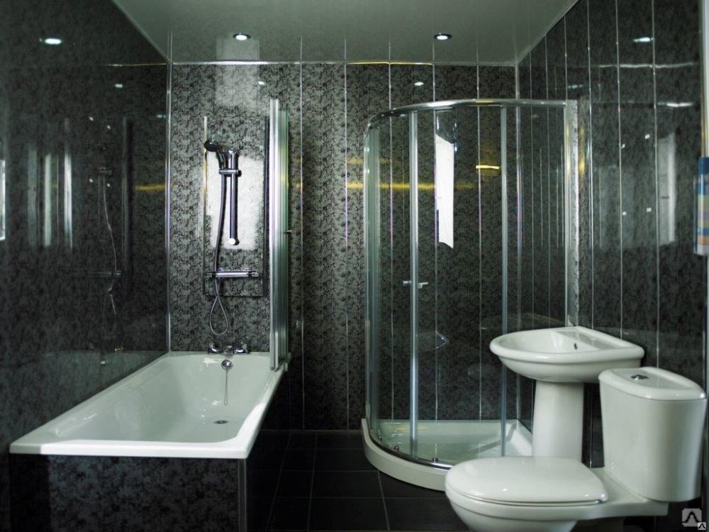 Ремонт ванной комнаты пластиковыми панелями пвх - отделка стеновыми панелями  недорого | Цена
