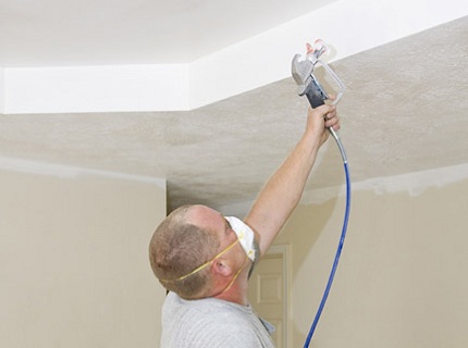 Ремонт на практике:как покрасить потолок своими руками — INMYROOM