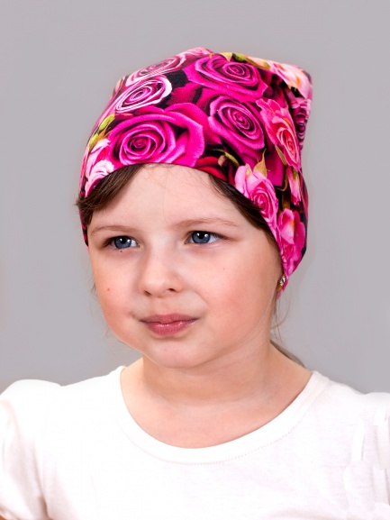 Шапка розы/малина