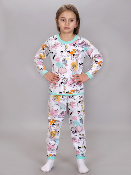Пижама для детей кошки/единорожки (оз)