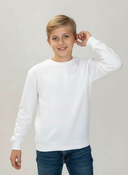 Джемпер детский белый/белый