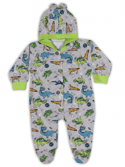 Комбинезон с ушками космос/веселый