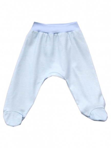 Ползунки детские голубой/полоска