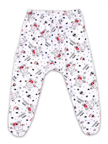 Ползунки для новорожденных на резинке Бегемотик