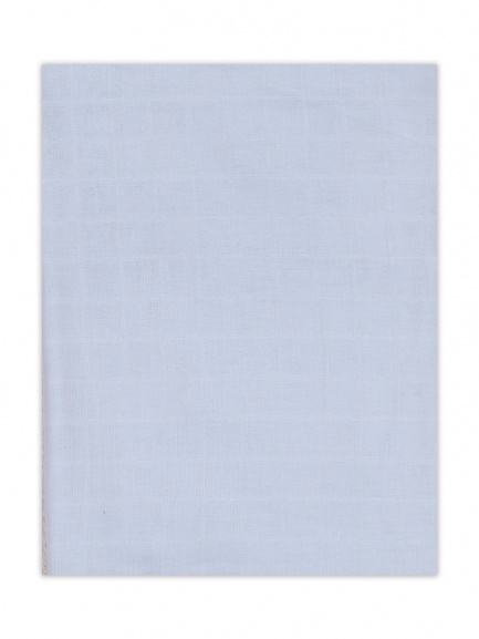 Пеленка муслин двойной голубой 100*130