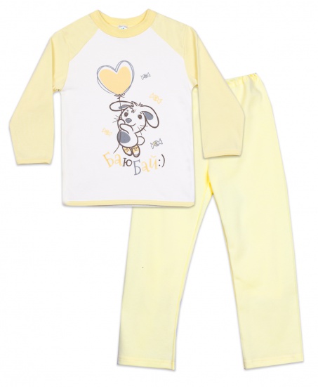 Пижама для девочки интерлок