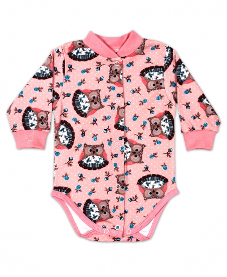 Боди для новорожденных совы
