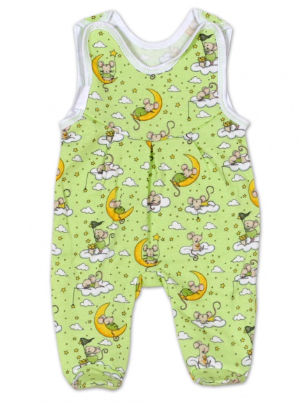 Ползунки длинные детские на кнопках