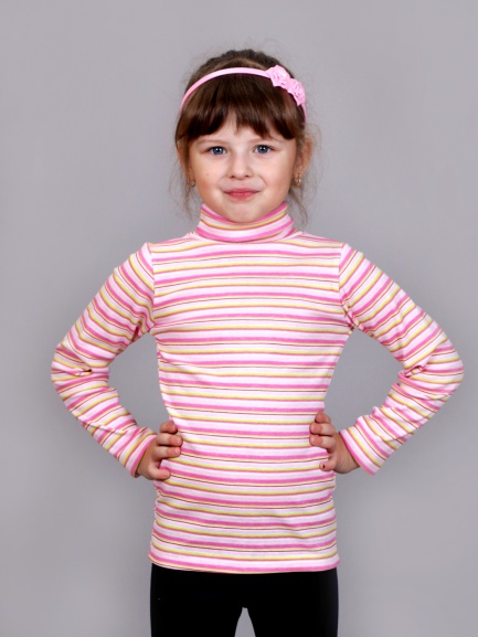 Бадлон (водолазка) полоска