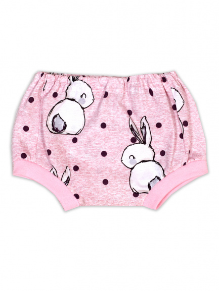 Трусы под подгузник хвостик/розовый