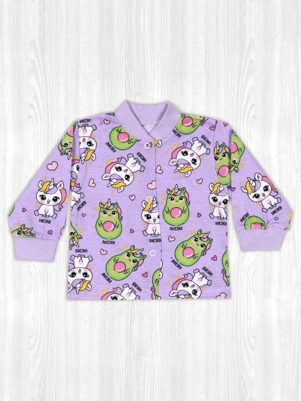 Кофта КТр-48 авокот/единорог