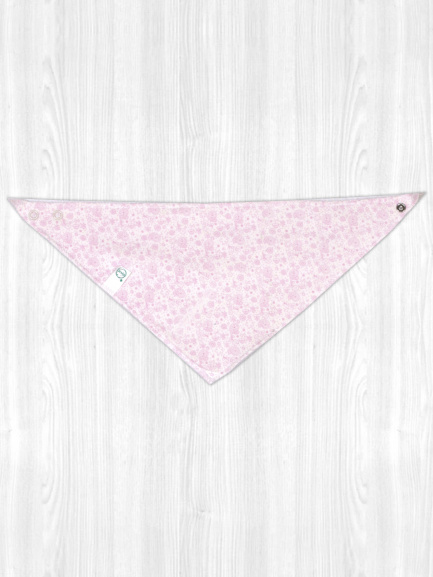 Нагрудник винтаж/розовый