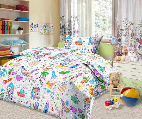 Комплект постельного белья 110*140