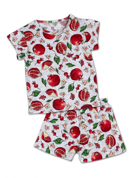 Пижама для девочки Новинка футболка+шорты