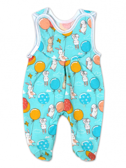 Ползунки длинные детские на кнопках Воздушный шарик