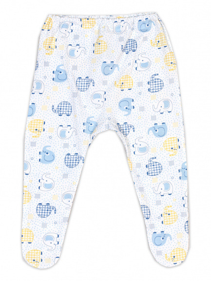 Ползунки детские на резинке слоники