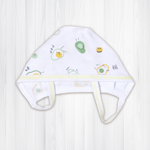 Чепчик "Крошка" авокадики/зеленые