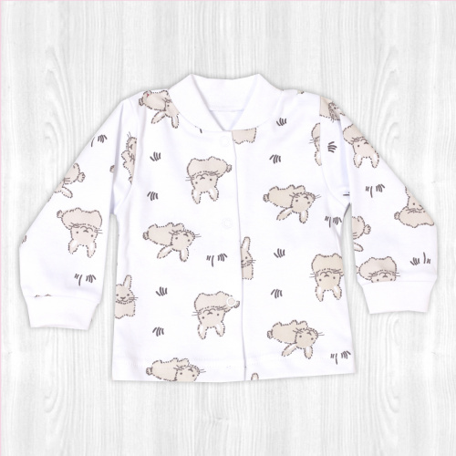 Кофта для новорожденного зайчик/побегайчик