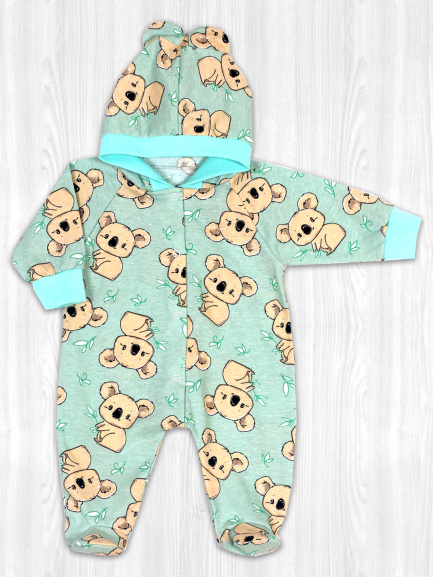 Комбинезон с ушками коала