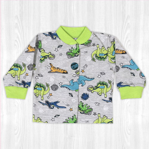 Кофта детская на кнопках космос/веселый