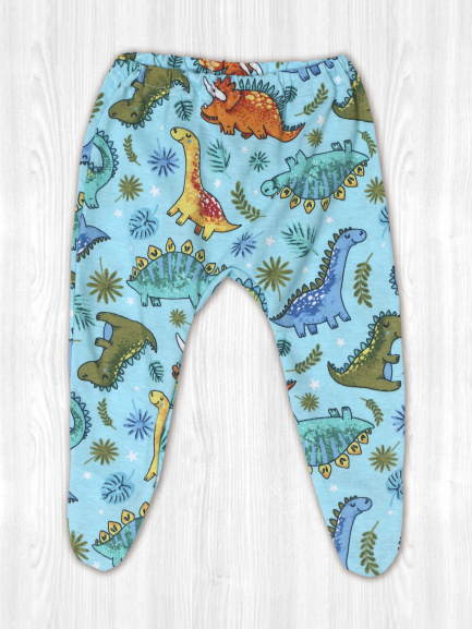 Ползунки детские на резинке драконы/малыши