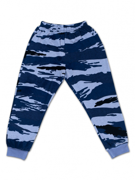 Брюки камуфляж/голобуй