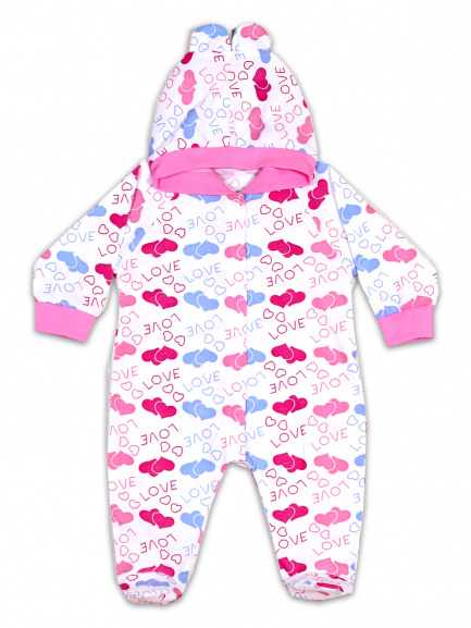 Комбинезон с ушками LOVE