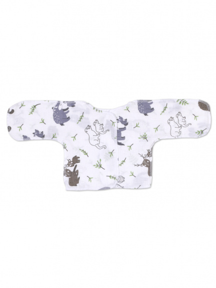 Распашонка для новорожденных зверята