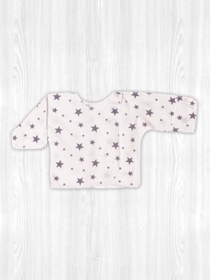 Распашонка РСОЗ звезда/бежевый