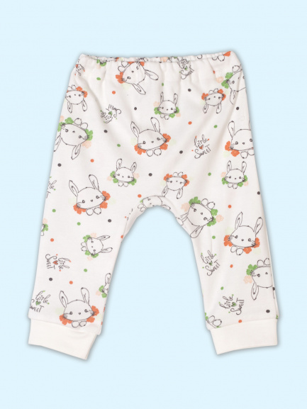 Ползунки на рибане зайчик/сладкий