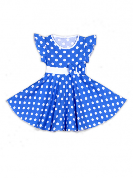 Платье детское голубенький