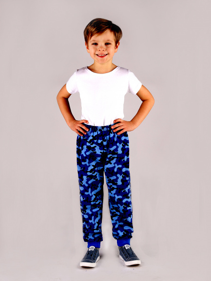 Брюки кмфл/голобуй