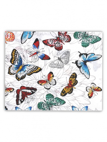 Наволочка 40*50см Н50 Бабочки