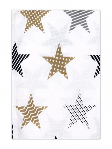 Наволочка 40*60см звезды пэчворк