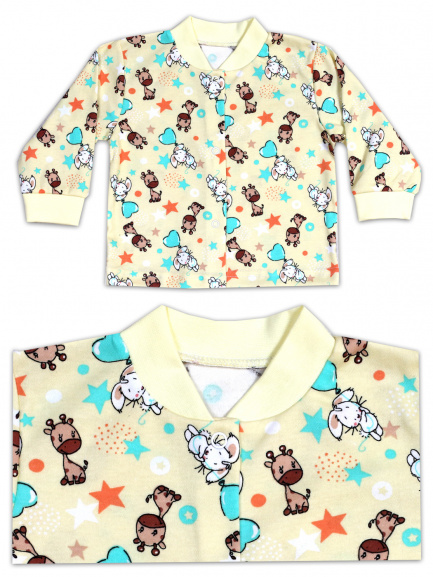 Кофта для новорожденного флайзай/жел