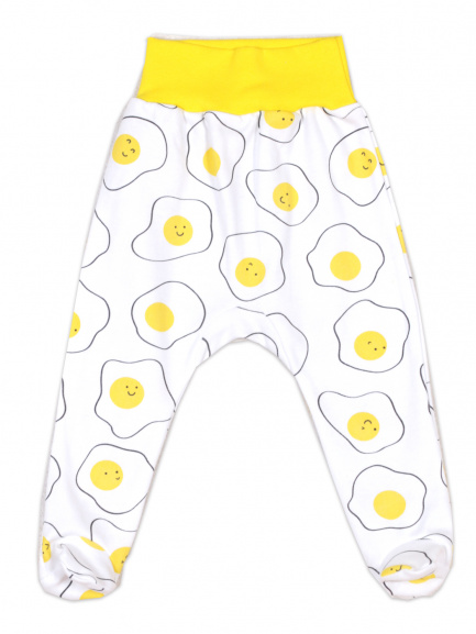 Ползунки детские Крошка на рибане яичница