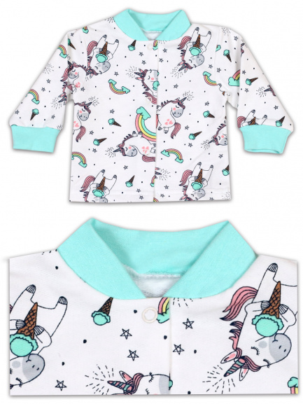 Кофта для новорожденного Радуга