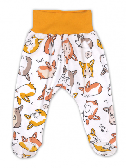 Ползунки на рибане корги/милые