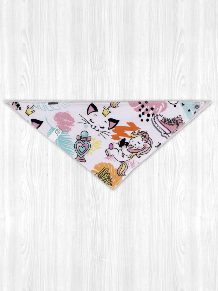 Нагрудник кошка/единорожка