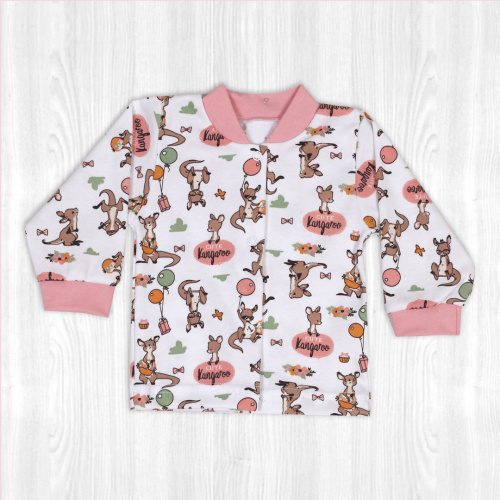 Кофта для новорожденного кенгуру