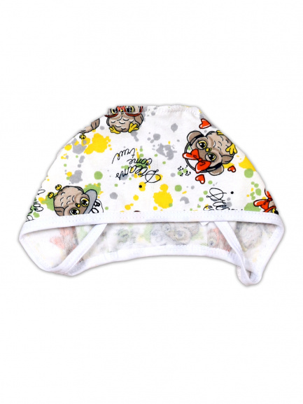 Чепчик для новорожденного с начесом