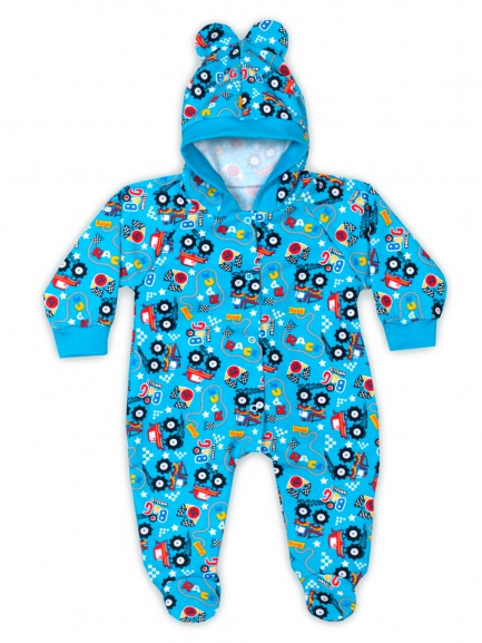 Комбинезон с ушками Грузовики