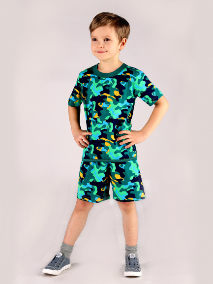 Пижама для детей Новинка футболка+шорты
