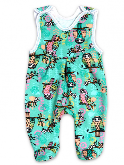 Ползунки длинные детские на кнопках