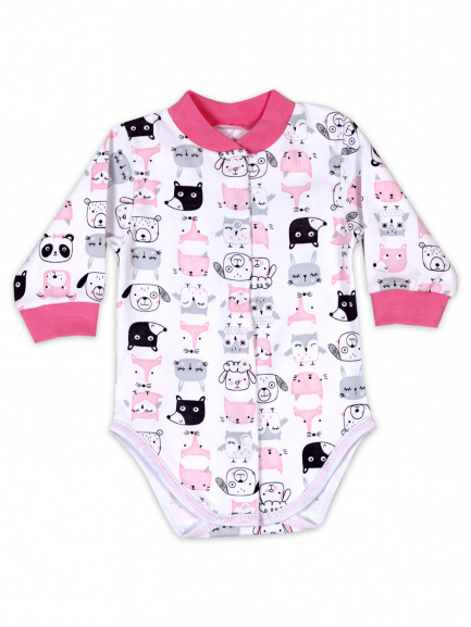 Боди для новорожденных Мордочки