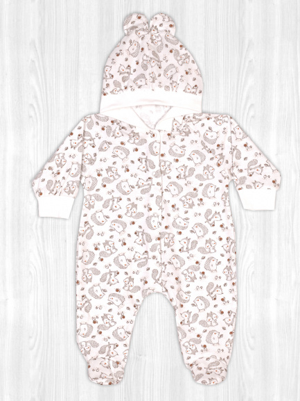 Комбинезон с ушками белочка