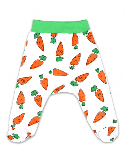 Ползунки на рибане морковь/зеленый