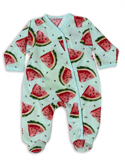 Комбинезон кулирка арбуз